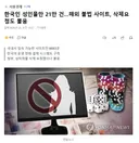 한국인 성인물만 21만 건..해외 불법 사이트, 삭제요청도 불응