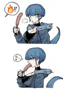 입에서 불뿜는 여캐들이 할 수 있는 일.pixiv