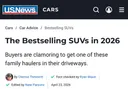 2026년 상반기 미국 SUV 판매 순위