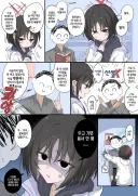 블루아카)미사키 도와주는 선생님.comic