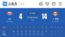 어제자 한화의 대승