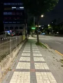 새벽 런닝완료 동네 방송국샷