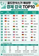 골드만삭스가 예상한 경제강국 TOP10