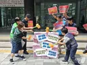[포토] 배달기사도 최저임금 적용해야