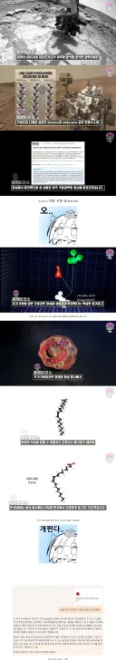 화성 생명체 떡밥.news