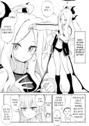 블루아카) 선생님 부탁으로 아비도스 체육복 입는 히나.manhwa