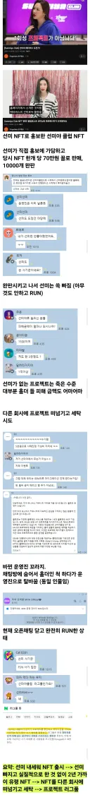 연예인 내세운 NFT의 결말