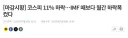주식)이번 달 코스피 하락은 IMF급 폭락
