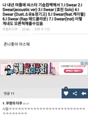 씨스타 여름송 중에 성적 제일 낮은데 악개는 많은 곡