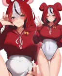 버튜버)약후)하이그레를 입은 땃쥐