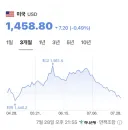 환율이 확실히 정상화 되어가는것 같습니다.