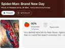 MCU) [스파이더맨: 브랜드 뉴 데이] 서양 평론가 평점 공개
