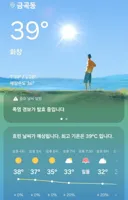 부산 금곡동 39도 역대급