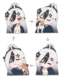 블루아카)고양이 쪾쪾빨기 로테이션