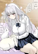 과묵한 토끼같은 여자애.manhwa