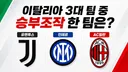 이탈리아 세리에A 3대 명문, 승부조작에 연루된 팀은?