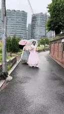 한복을 입은 외국인들