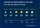 날씨 감각이 이상해진건가