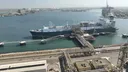 이집트 항구서 美 LNG 저장선 드론 피격…다른 선박에도 화재