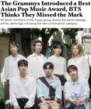 방탄이 보이콧하는 그래미 시상식 만행