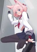 [블루아카] 신발 신는 니코