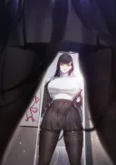블루아카)대놓고 슬렌더인 학생