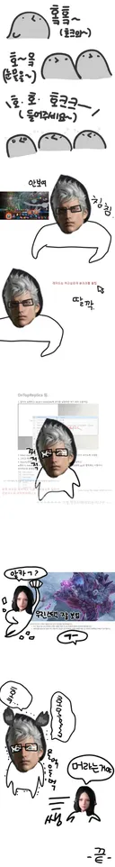 호크의 눈물 만화