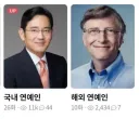 네이버 피셜 국내 대표 연예인