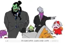 ㅇㅇ : 분식집을 정복한 고급레스토랑 그려줘