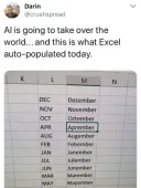 AI들어간 엑셀 근황