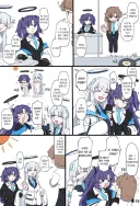 블루아카) 노아와 유우카의 여름 복장이 궁금한 여선생님.manhwa