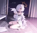 블루아카) 카노에와 함께 열대야를 보내고 싶구나...