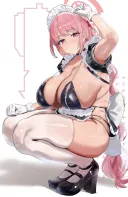 블루아카)에이미 쮸쮸 좋아(후방)