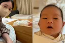"신생아 냄새♥"..유혜주, 똑 닮은 둘째 子와 조리원 셀카 공개