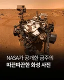 NASA가 공개한 가장 최근 화성 표면 사진