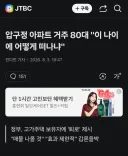 압구정 현대 사시는 80대