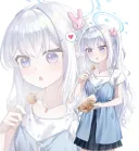 블루아카) 불법문학) "당신같은..풋...어른..을..풋..싫어합니다..풋"