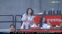 시구하고 9회까지 다보고 퇴근한 걸그룹.gif