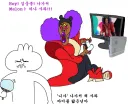 게임 원작의 2차 창작물인데 동인 파락호 소리가 없는 작품