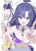 블루아카) 더블 정실 치어걸