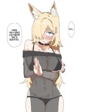 블루아카)카요코 수영복 입은 칸나