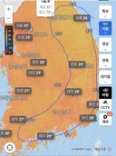 오늘밤 이동네 분들은 바람 시원하게 맞으면서 자겟네요