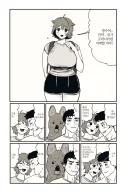 "영수야...만약 내가 고라니라면 어떡할거야?".Manhwa