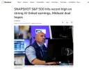 주식)미국 S&P 500,다우지수 신고가 갱신