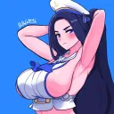 라오진)파이즈리로 유명한 무적의용 그려왓덩!