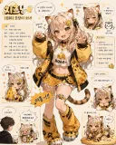 고양..호랑이 소녀