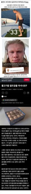 부적절한(?) 행동으로 욕먹은 홀란드