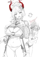 블루아카) 수영복 바꿔 입은 사츠키와 치아키