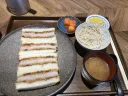 카츠샌드 먹다가 기묘함을 느낀 경우