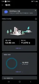 1주일간 에에컨 전기료